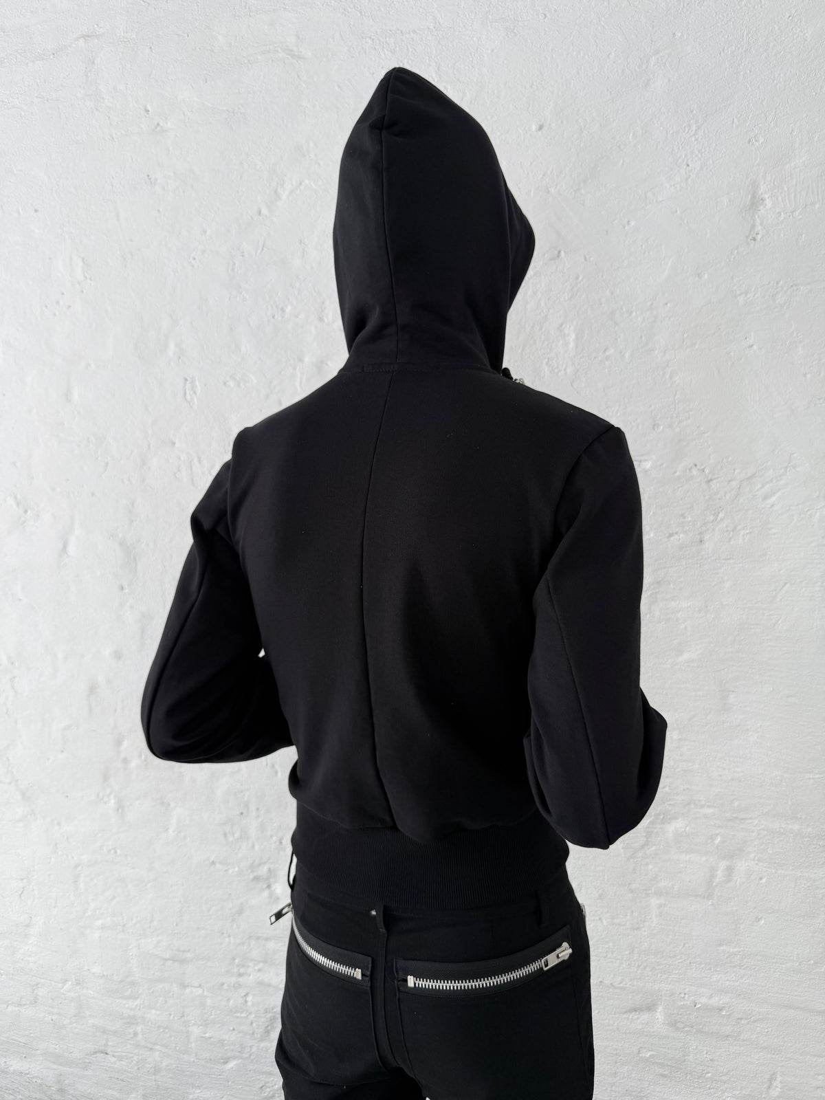 Asymmetrical Penta Zip Hoodie