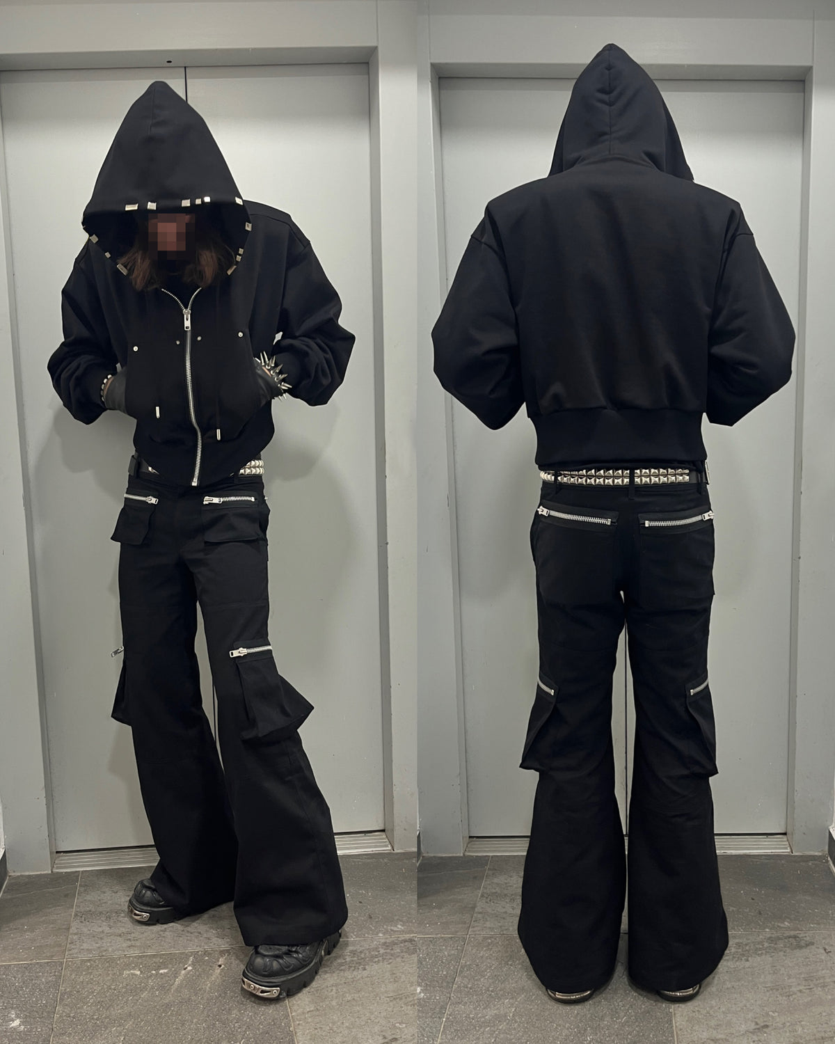 Daily-metal Zip Hoodie