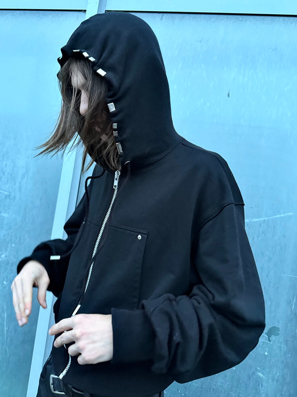 Daily-metal Zip Hoodie